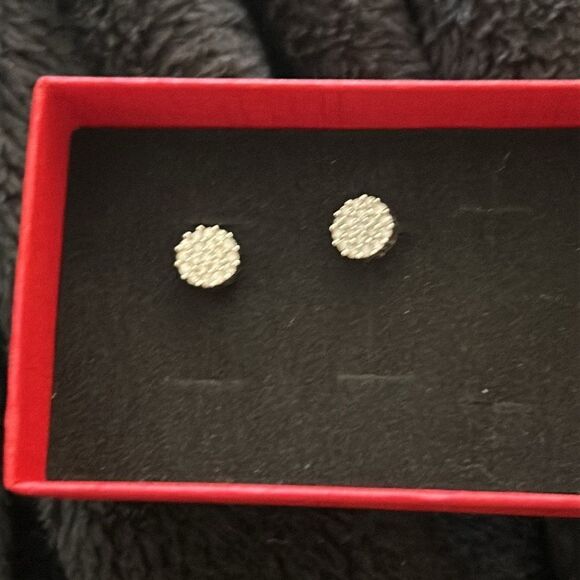 14K White Gold .50ctw Lab Grown Diamond Stud Earrings 10k white gold .50 ctw diamond earrings